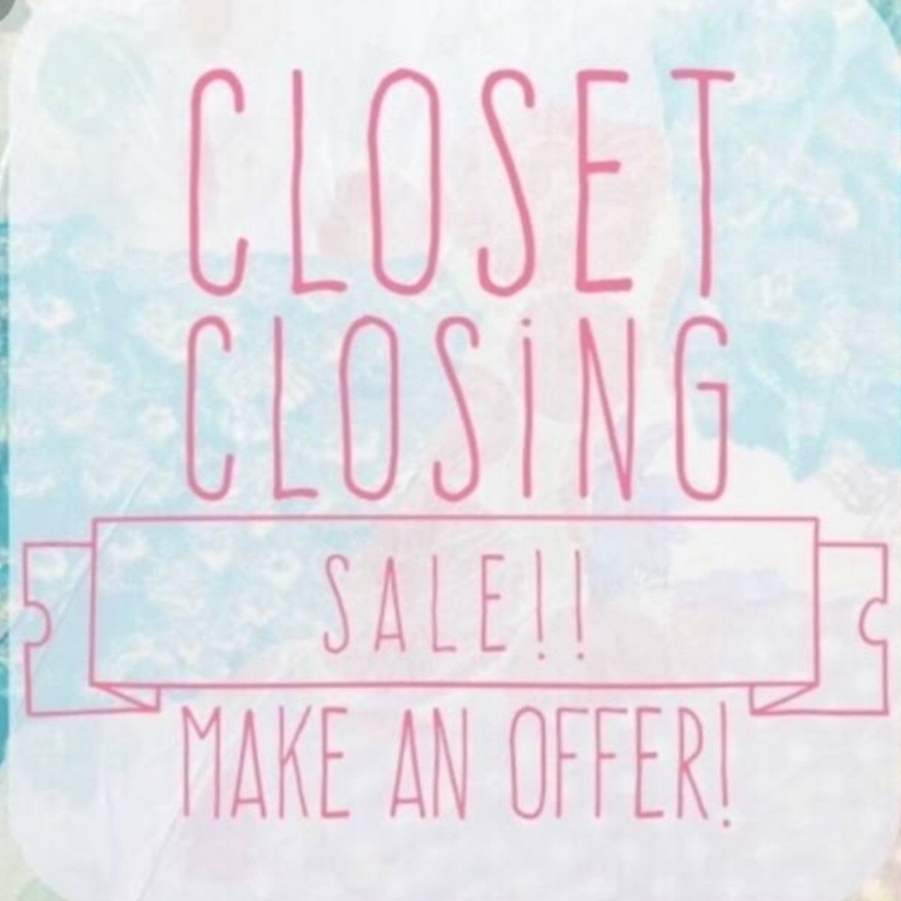 Everything must go! Bundle and save.